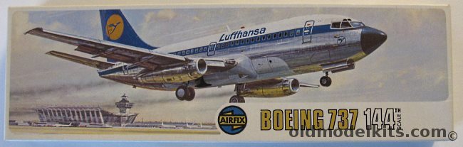 Airfix 1/144 Boeing 737 Lufthansa, 03175-2 plastic model kit